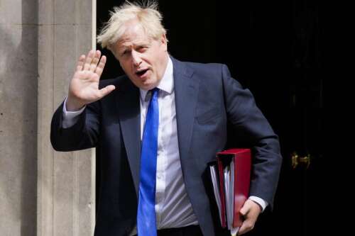 UK's Johnson to leave 'major' fiscal decisions to next PM