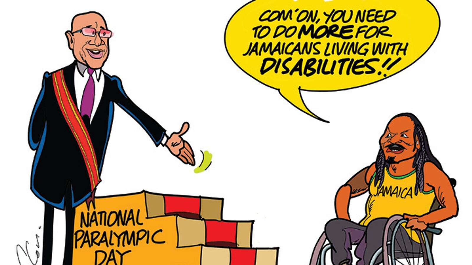 Cartoon - Jamaica Observer