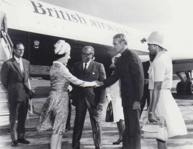 queen elizabeth visit jamaica