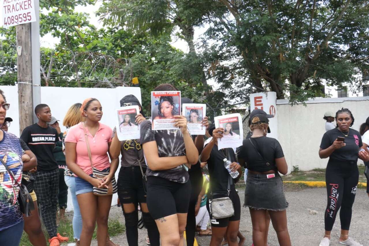 WATCH: Protesters demand answers in Donna-Lee Donaldson's disappearance -  Jamaica Observer