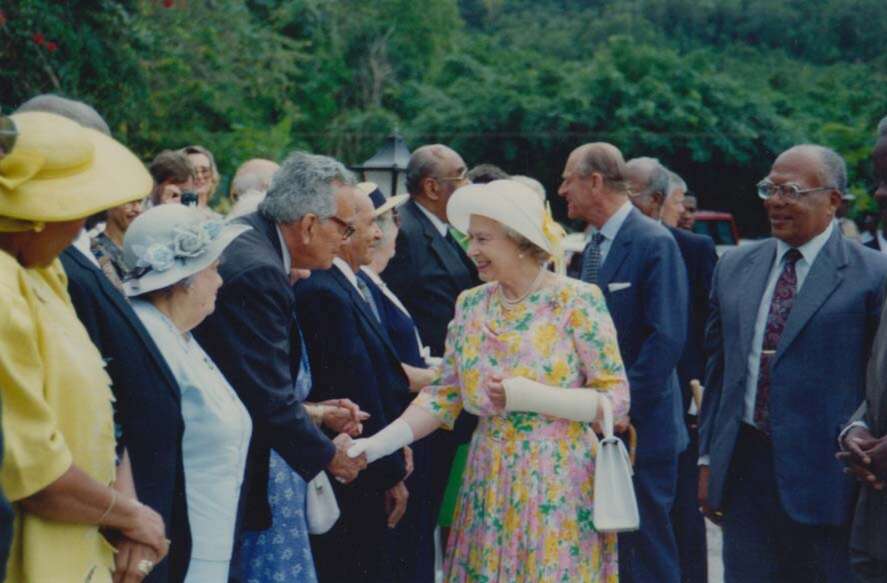 queen visit jamaica